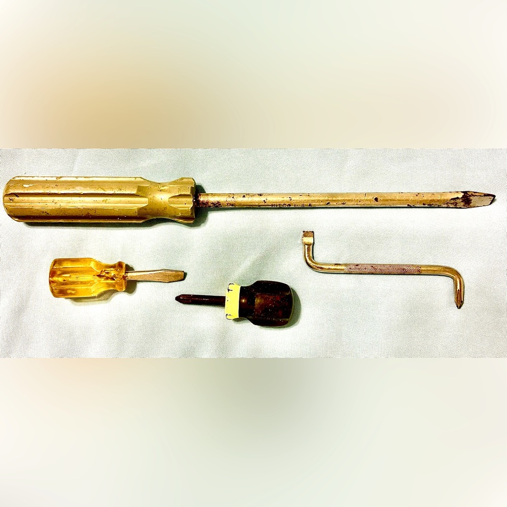 4-Pc. VINTAGE HAND-TOOL COLLECTION…
